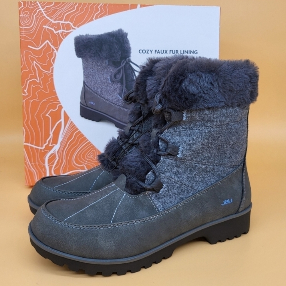 New JBU by Jambu Northgate Women's Waterproof Winter Boots Size 6